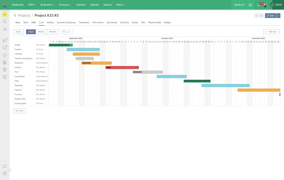 Keep everything you need for project management at your fingertips – and more.