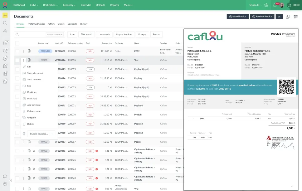 Invoice effortlessly