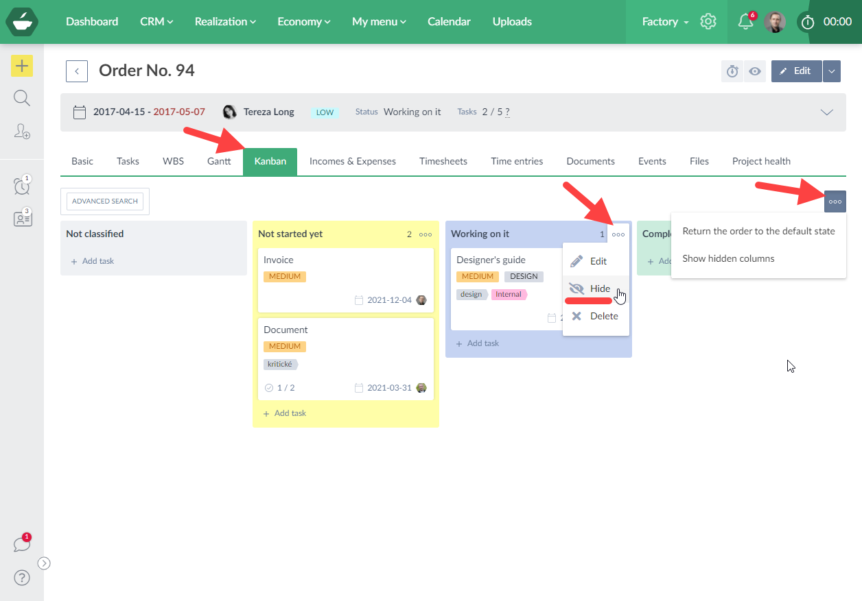 Individual Kanban